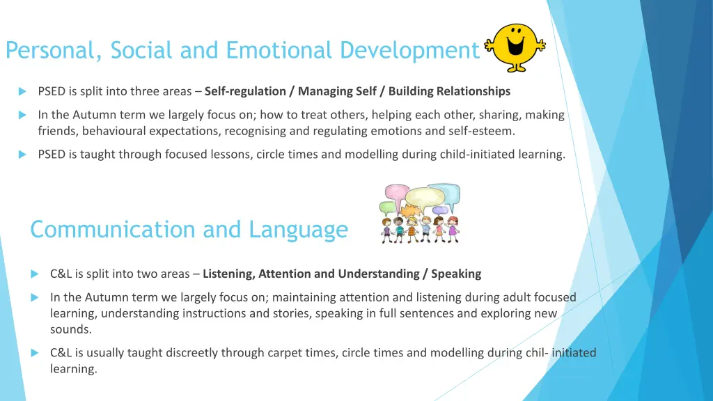 personal social and emotional development