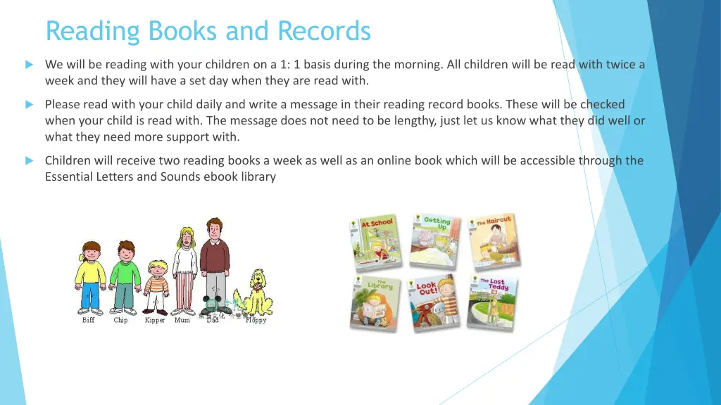 reading books and records