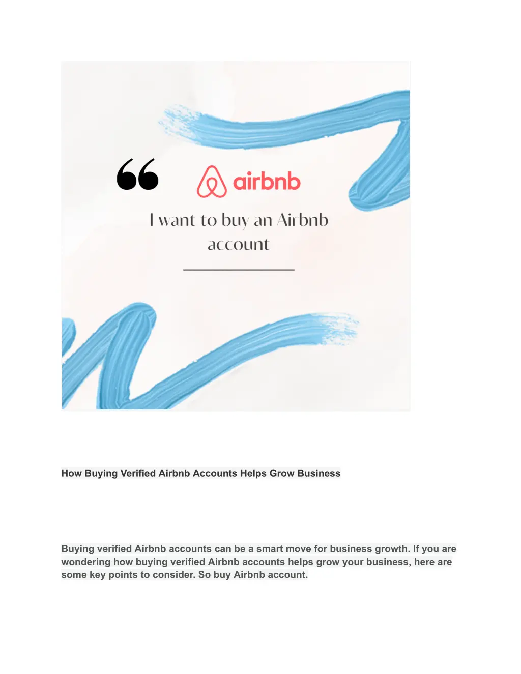 how buying verified airbnb accounts helps grow