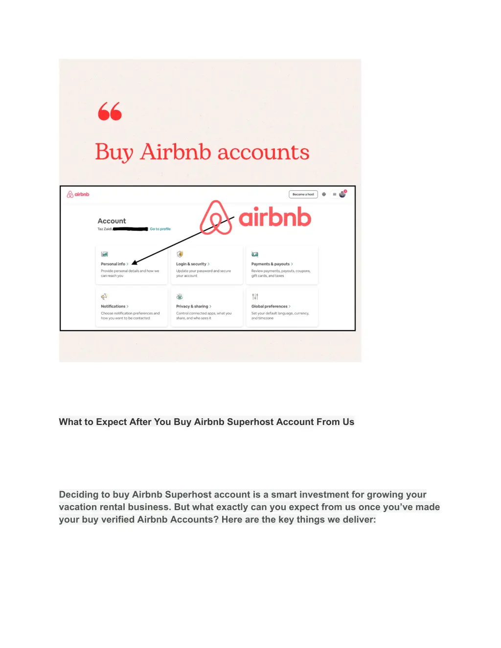 what to expect after you buy airbnb superhost