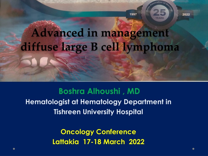advanced in management diffuse large b cell