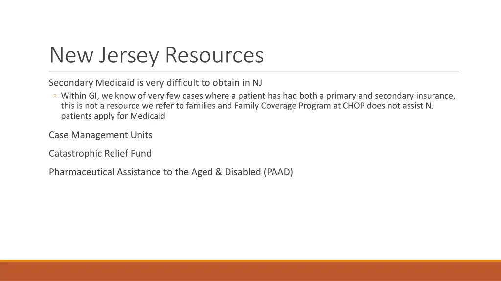 new jersey resources