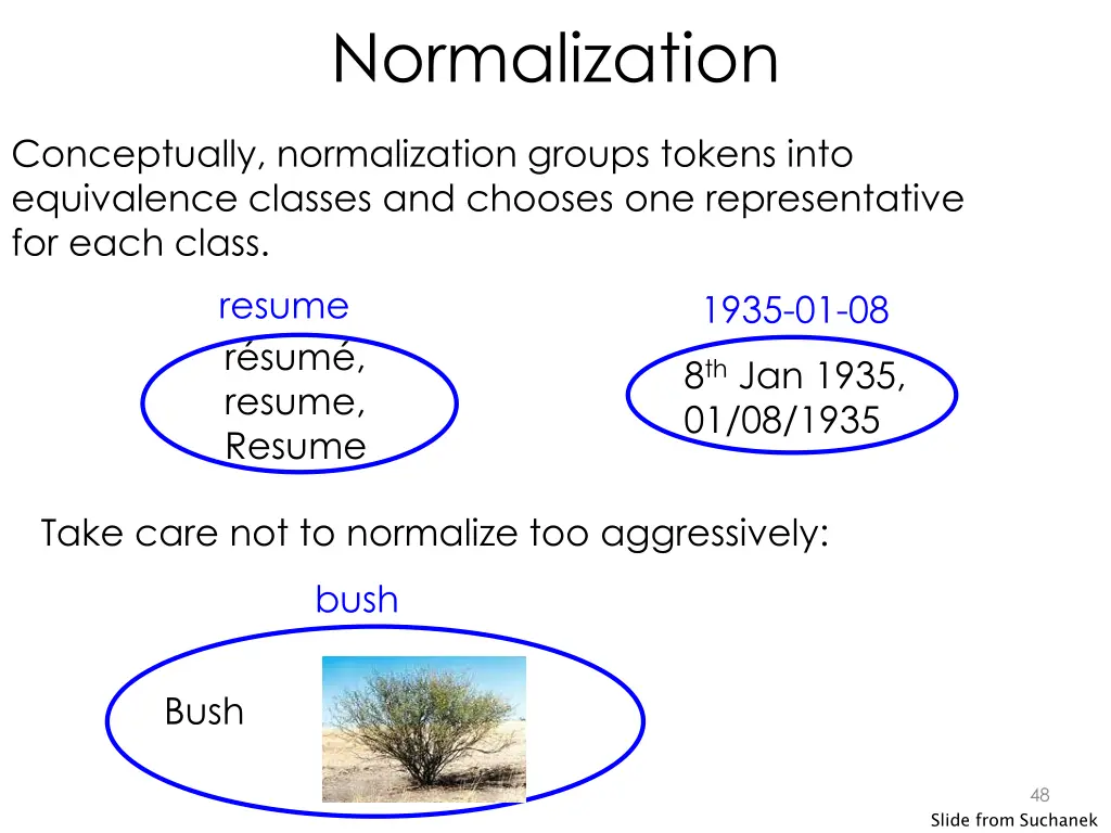 normalization