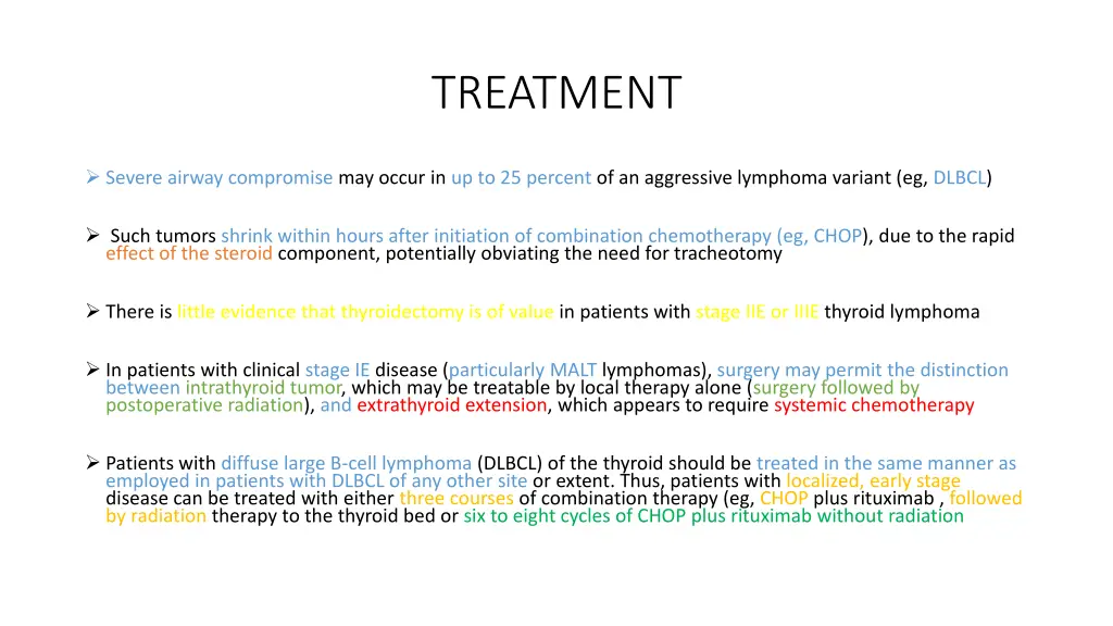 treatment