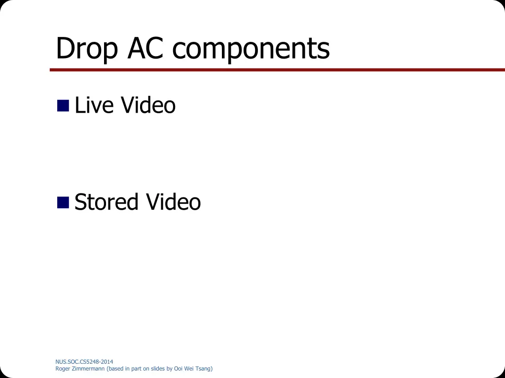 drop ac components