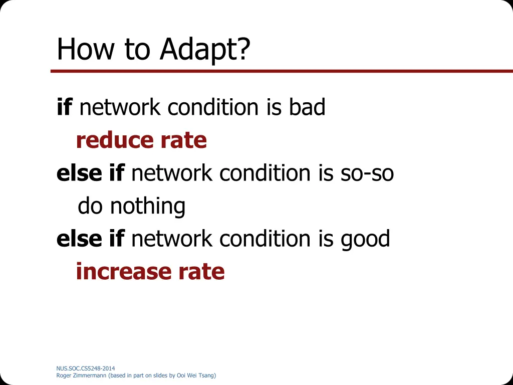 how to adapt
