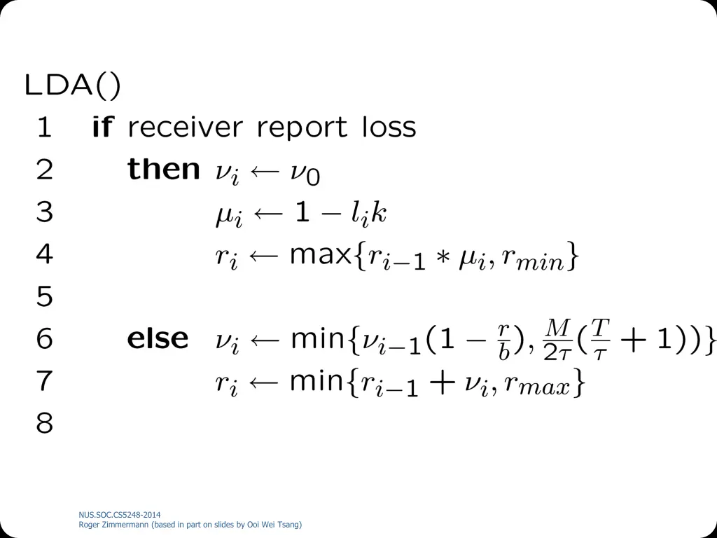 nus soc cs5248 2014 roger zimmermann based