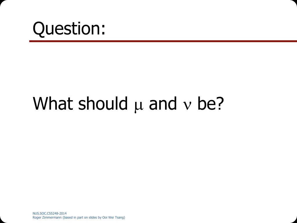 question