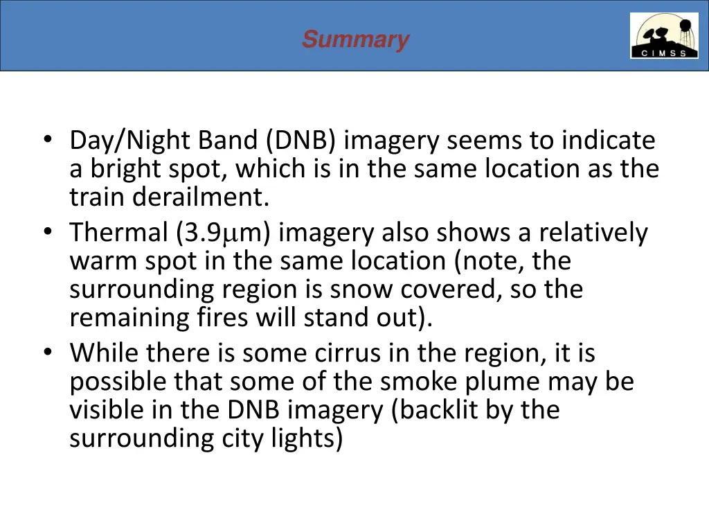 summary