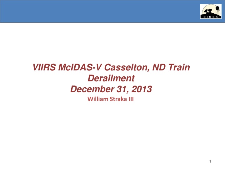 viirs mcidas v casselton nd train derailment
