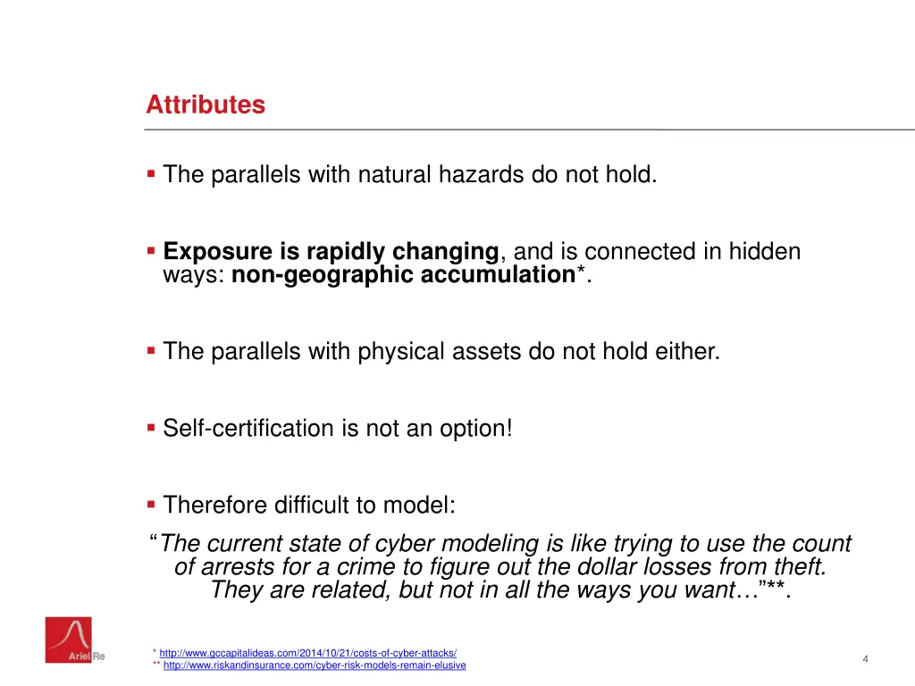 attributes