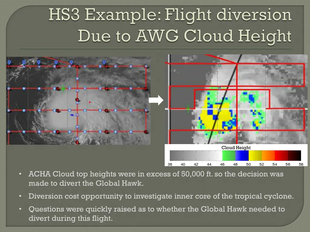 cloud height