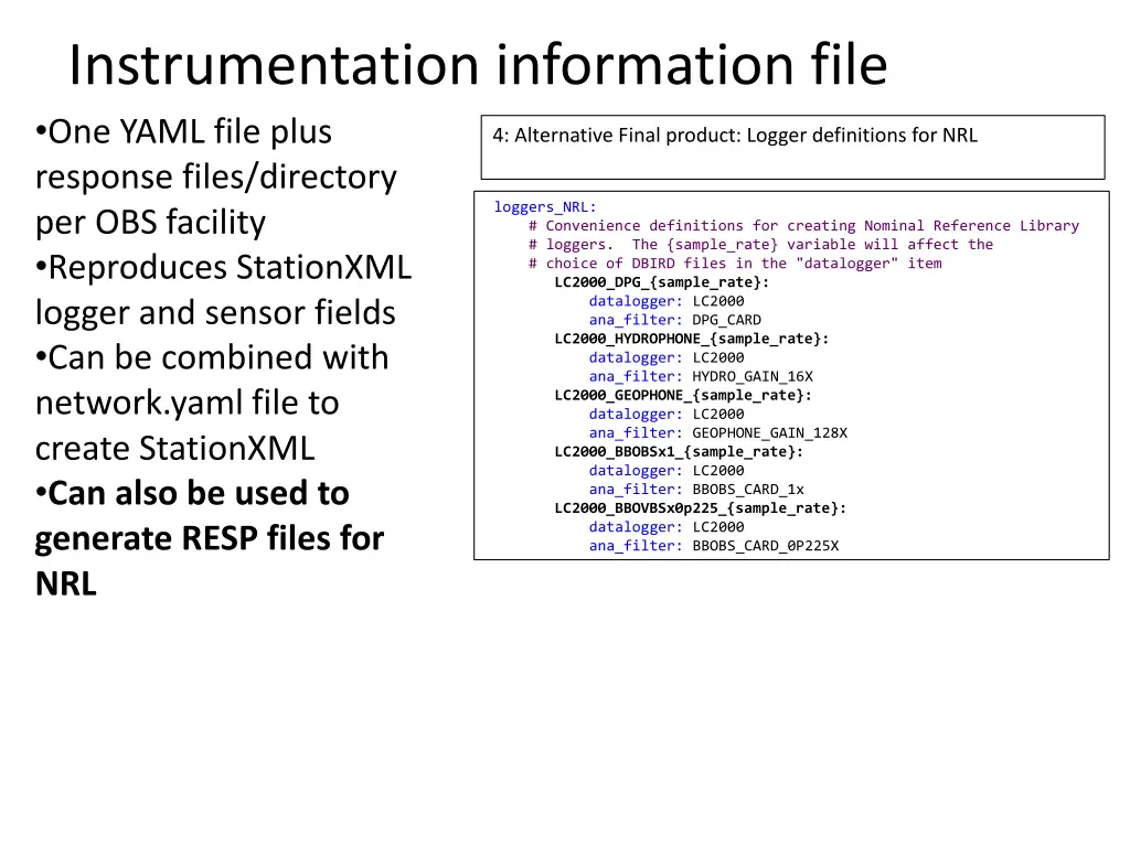 instrumentation information file one yaml file 6