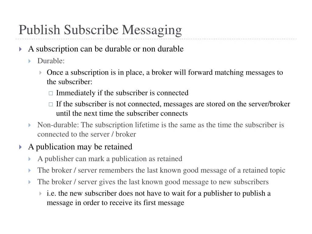 publish subscribe messaging 2