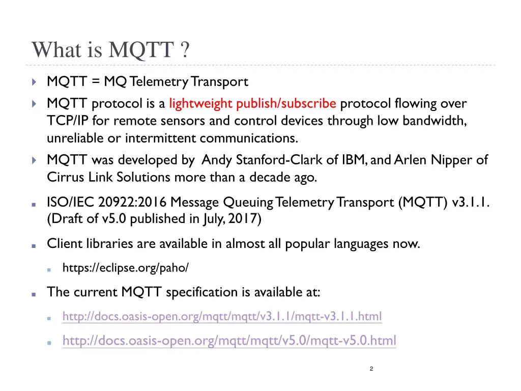what is mqtt