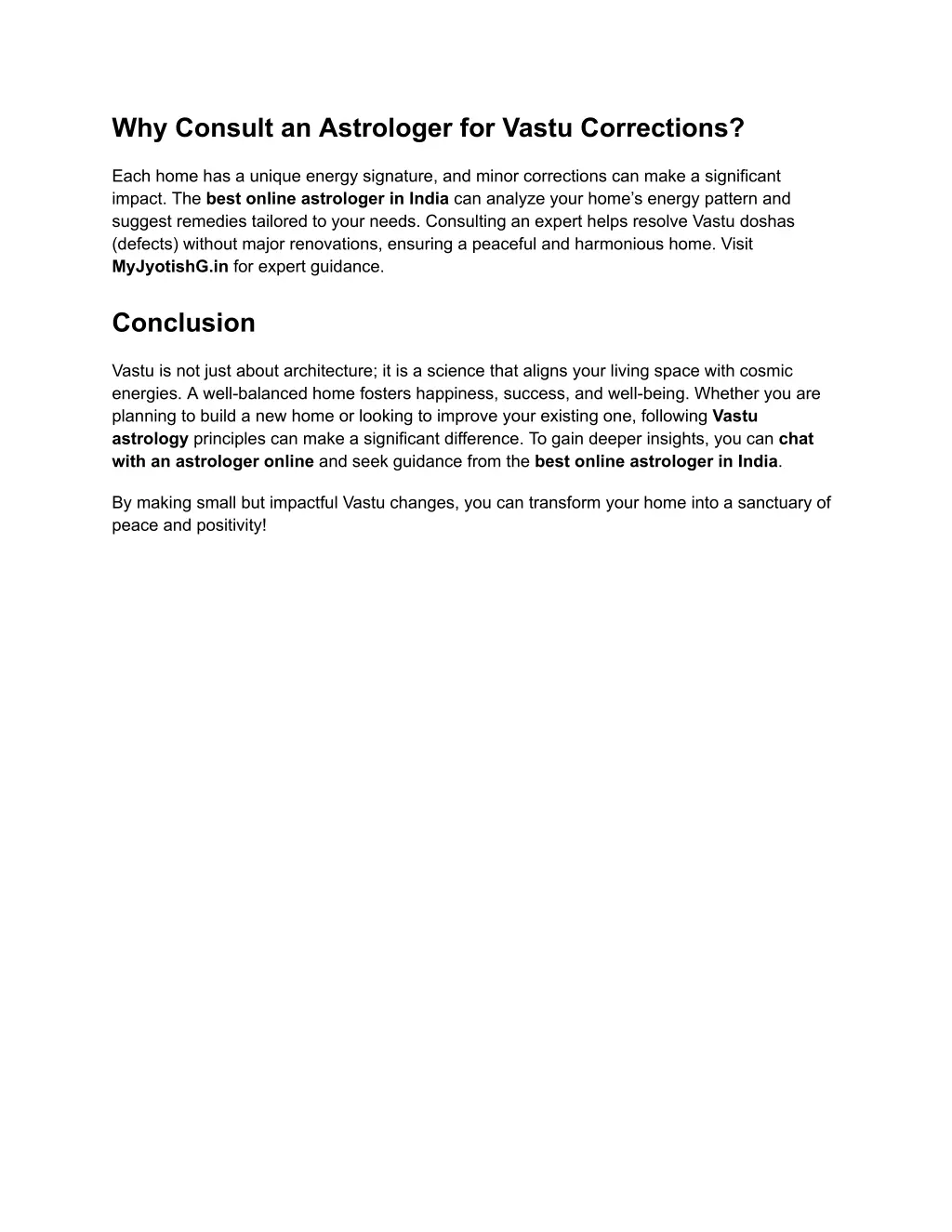 why consult an astrologer for vastu corrections