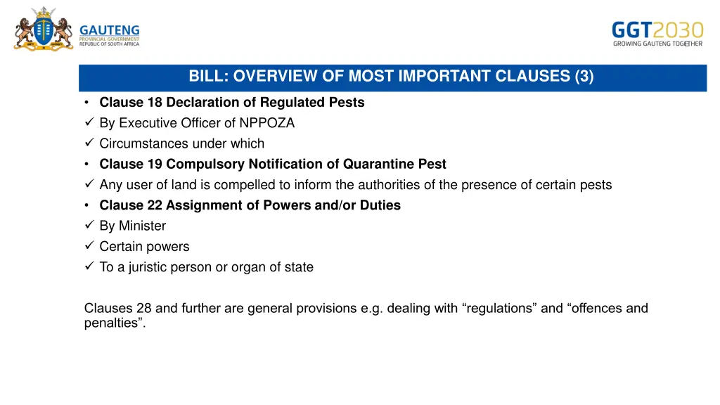 bill overview of most important clauses 3