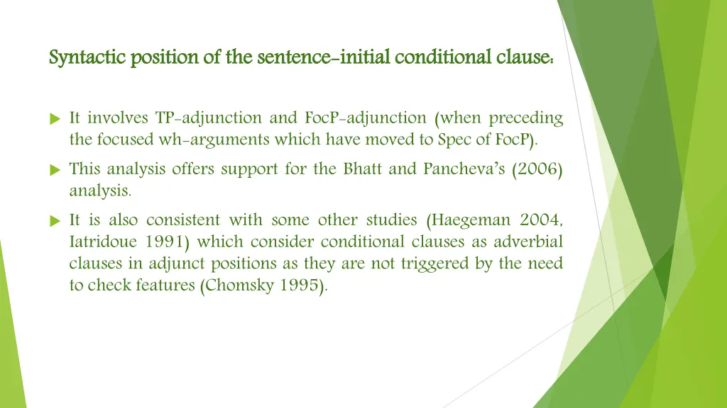 syntactic