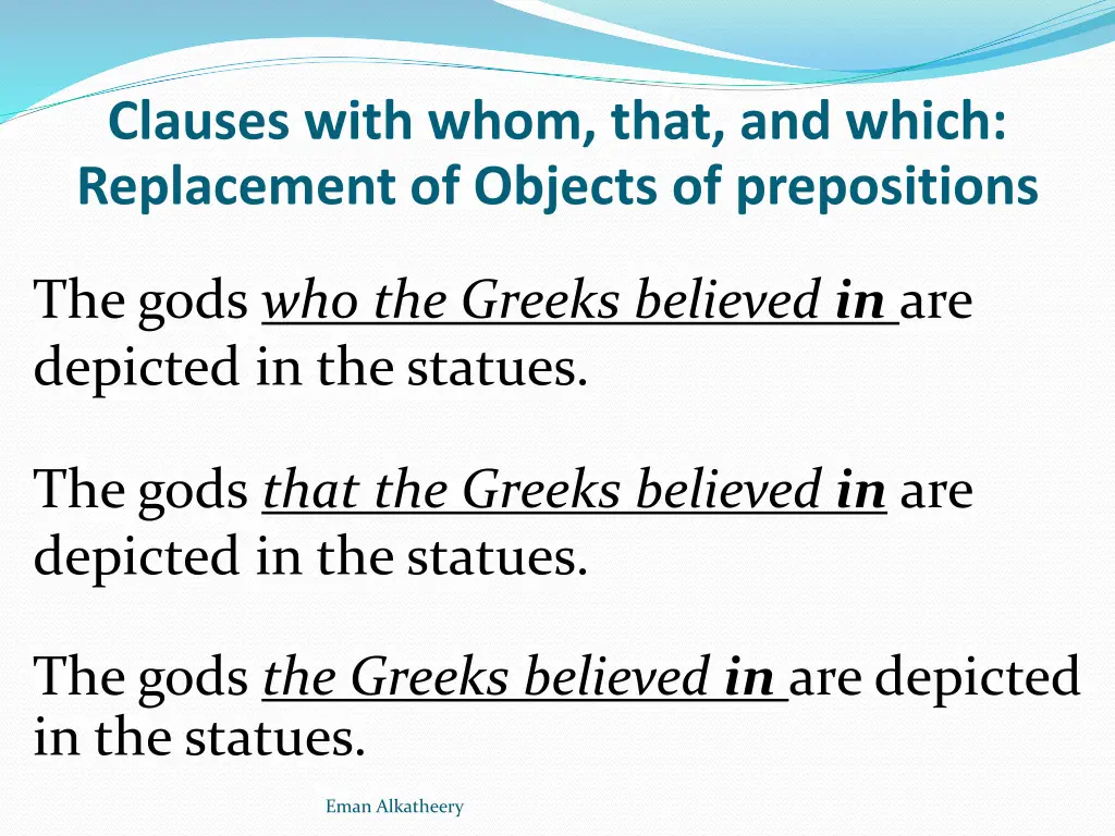 clauses with whom that and which replacement 11