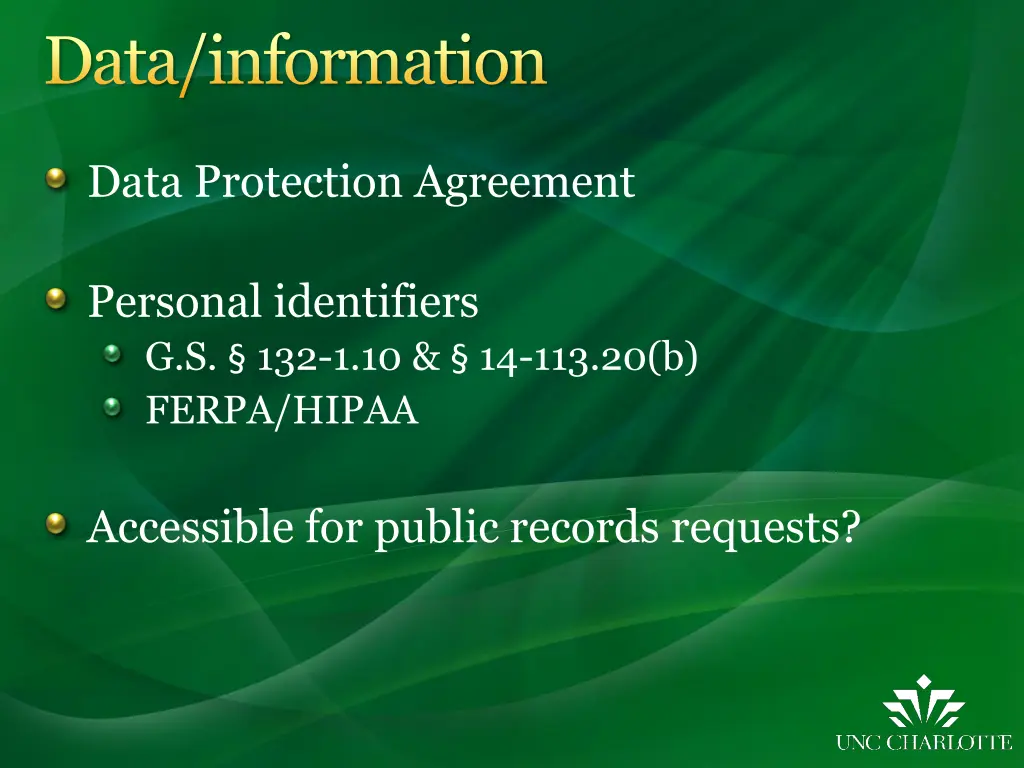data information