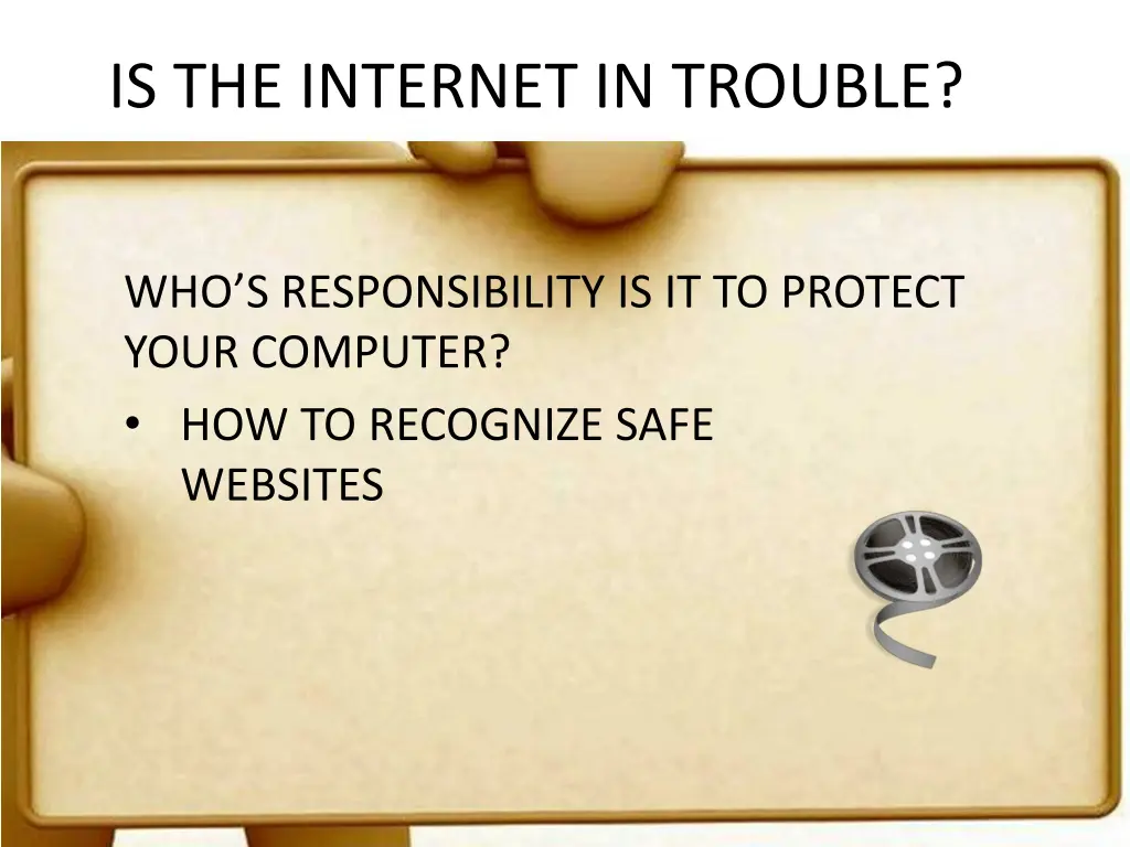 is the internet in trouble 1