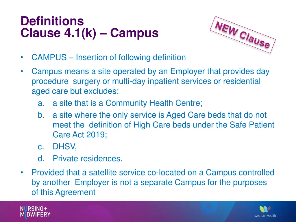 definitions clause 4 1 k campus
