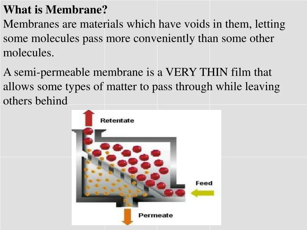 what is membrane membranes are materials which