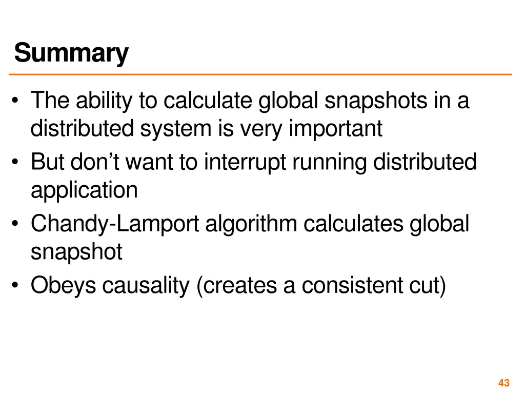 summary