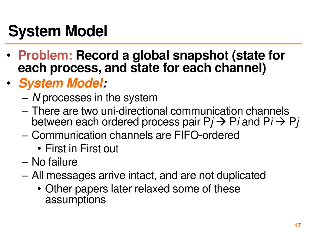 system model