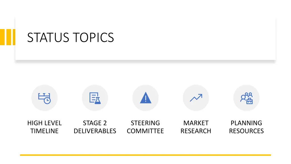 status topics