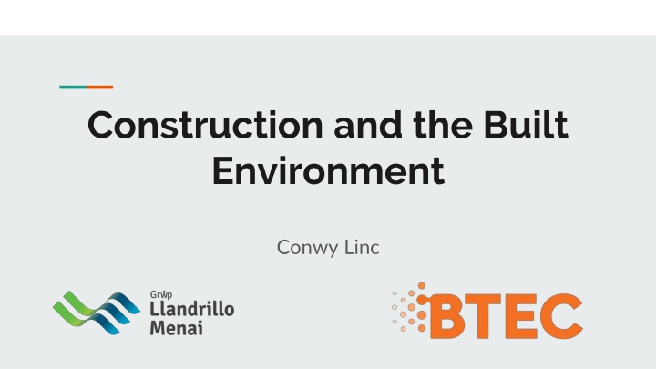 construction and the built environment