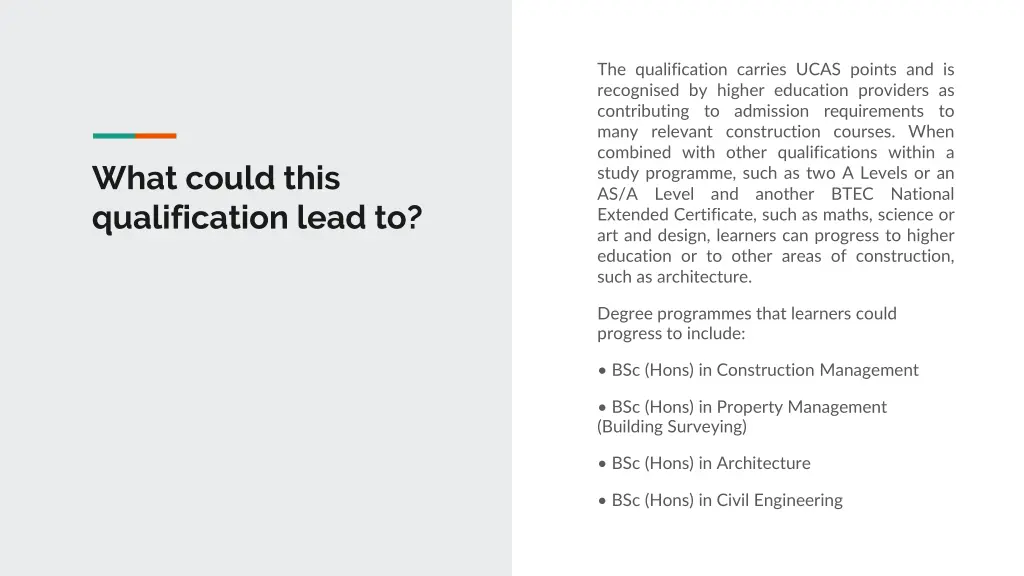 the qualification carries ucas points