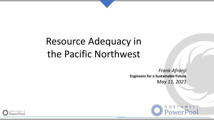 resource adequacy in the pacific northwest