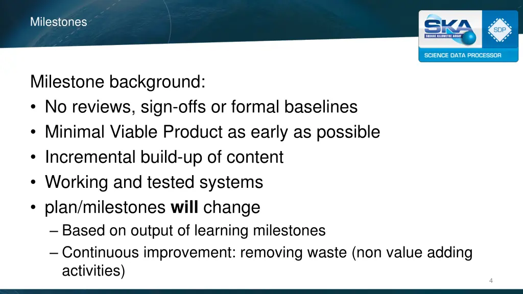 milestones 2