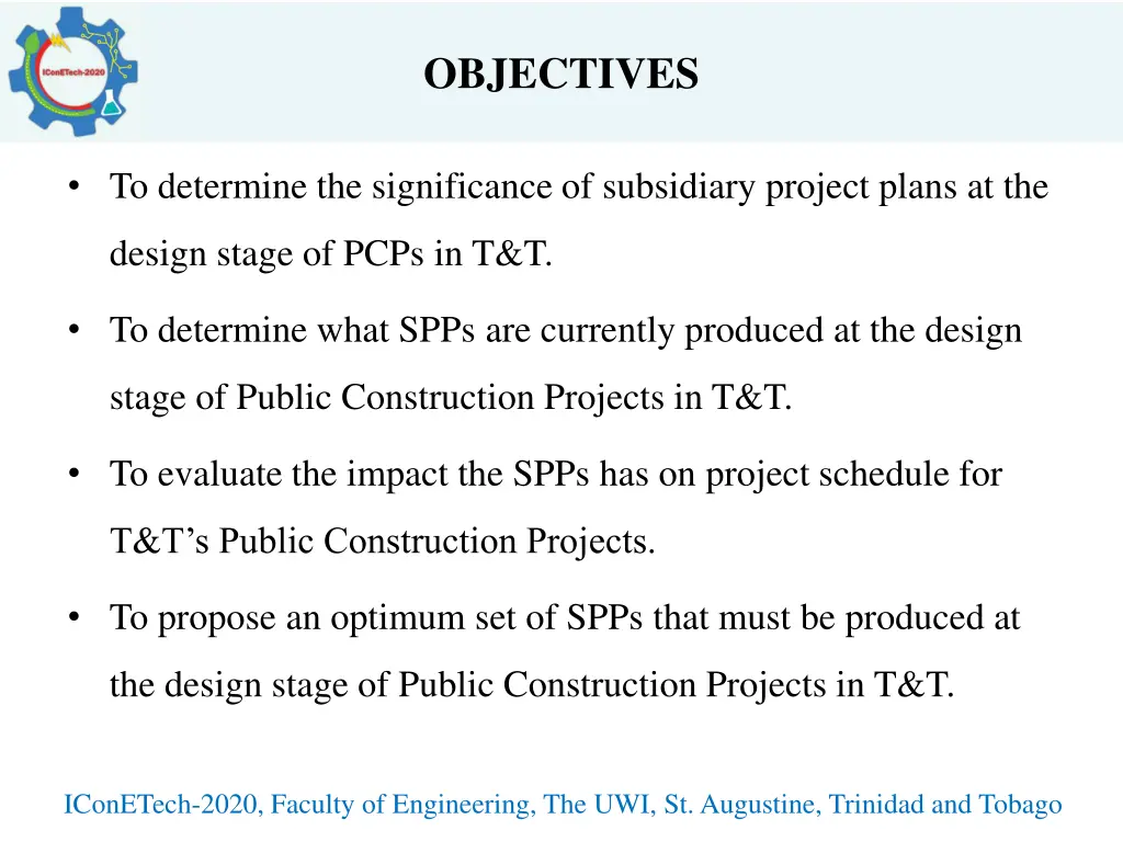 objectives