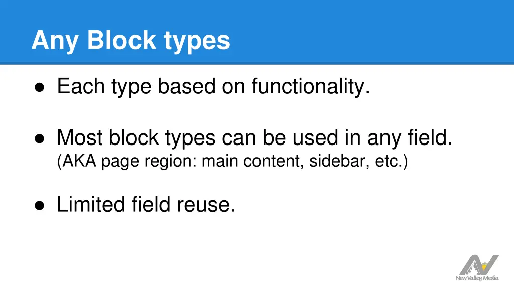 any block types