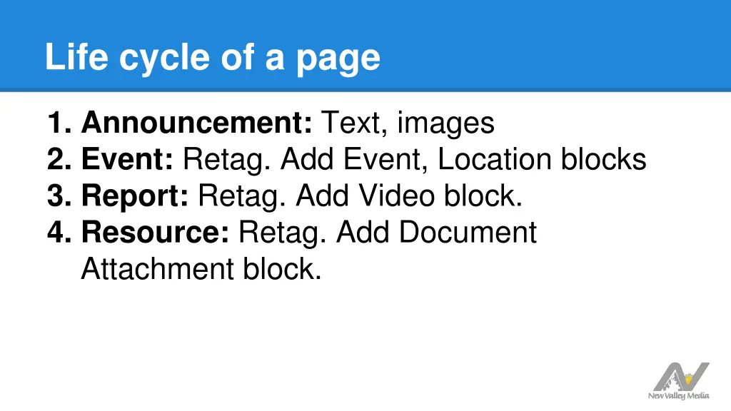 life cycle of a page
