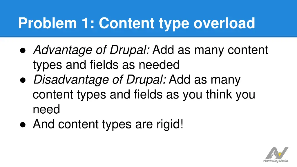 problem 1 content type overload