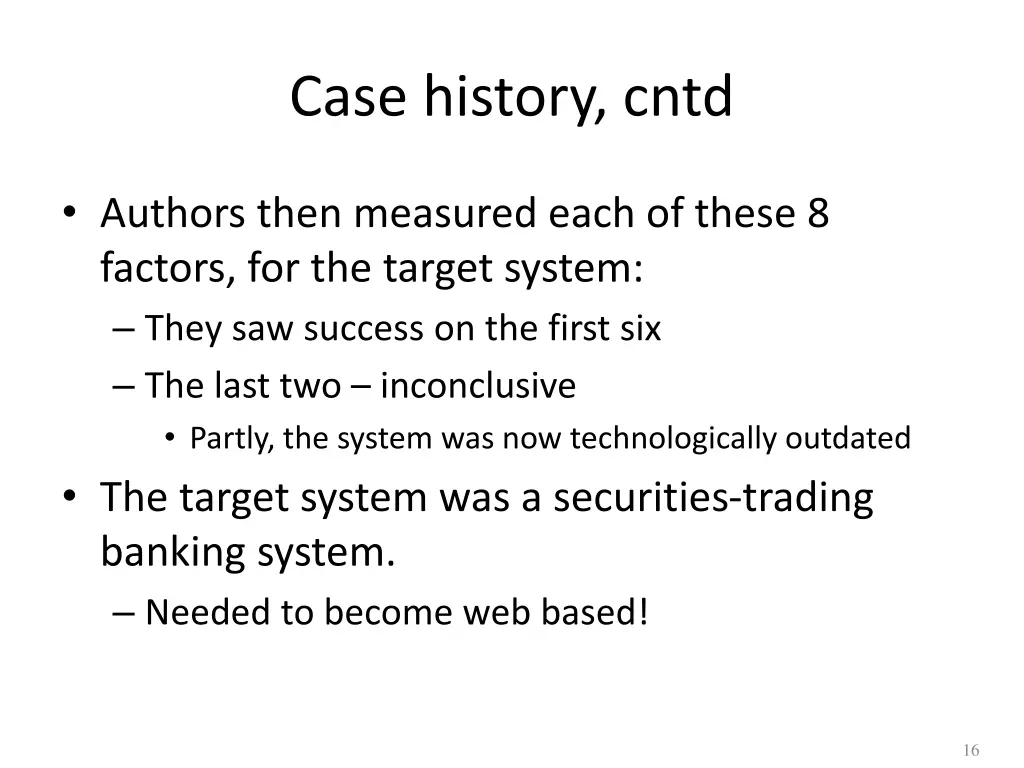 case history cntd 1
