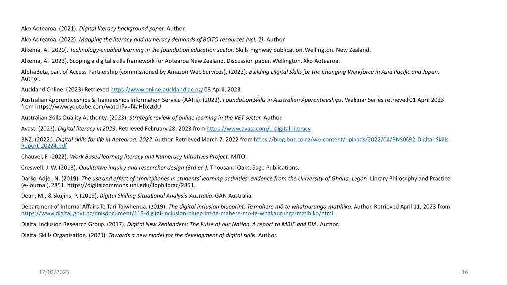 ako aotearoa 2021 digital literacy background