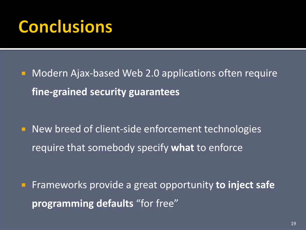 modern ajax based web 2 0 applications often