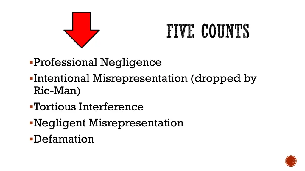 five counts
