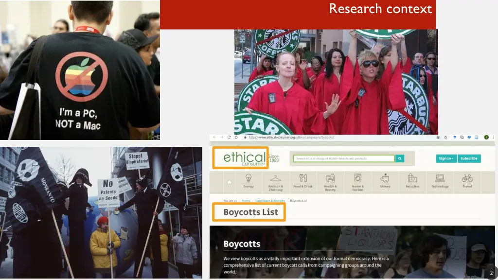 research context