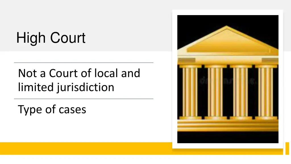 high court