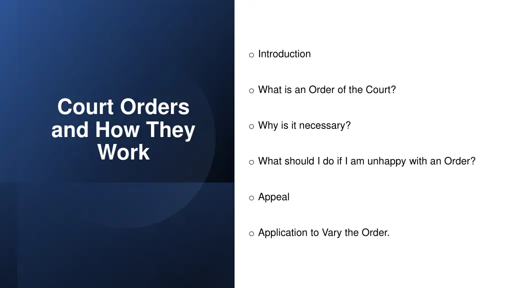 o introduction
