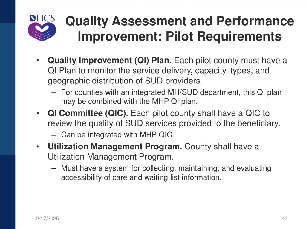 quality assessment and performance improvement 1