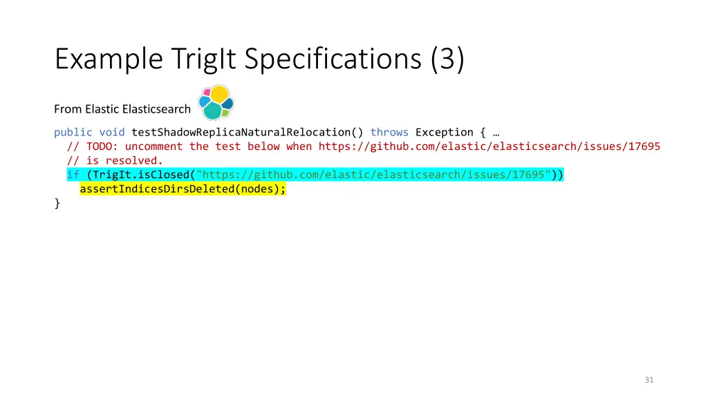 example trigit specifications 3
