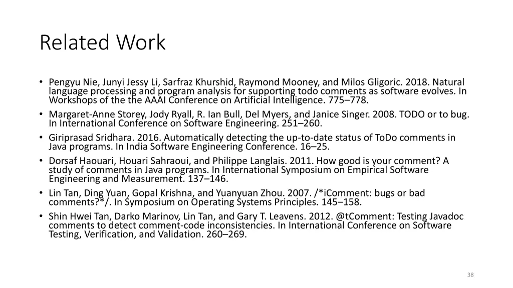 related work