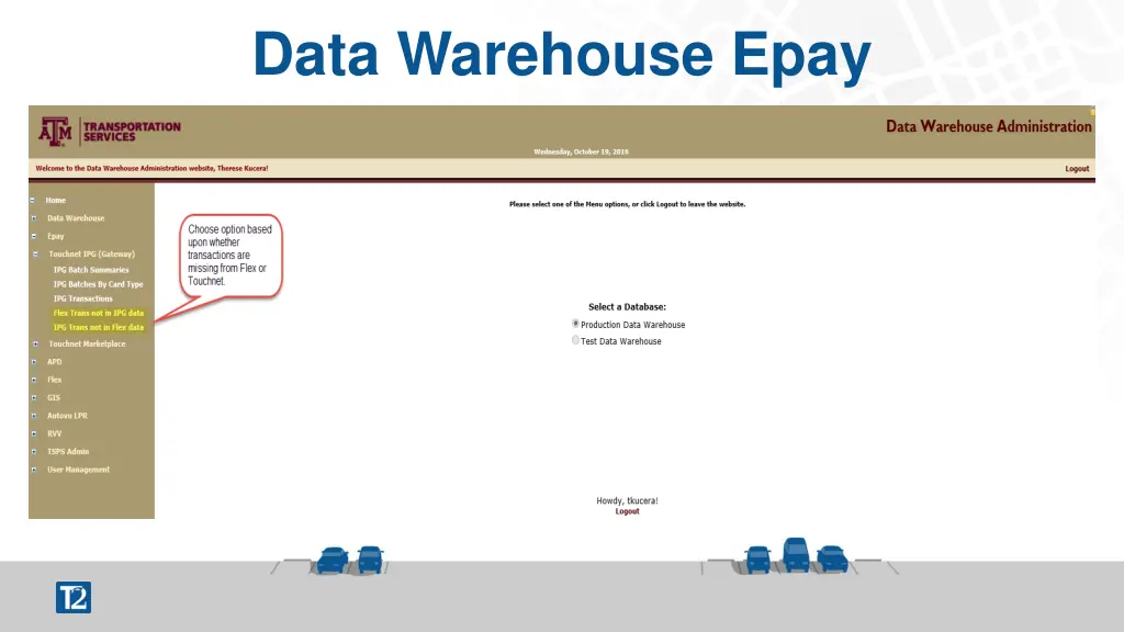 data warehouse epay 1