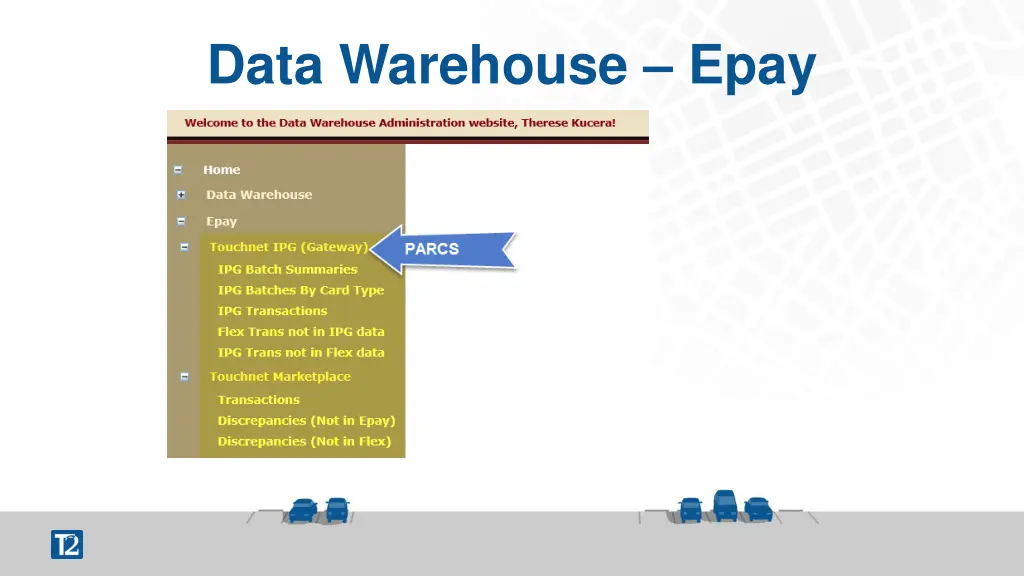 data warehouse epay